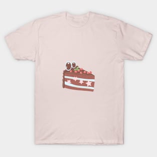 Cake Slice Pink Ver T-Shirt